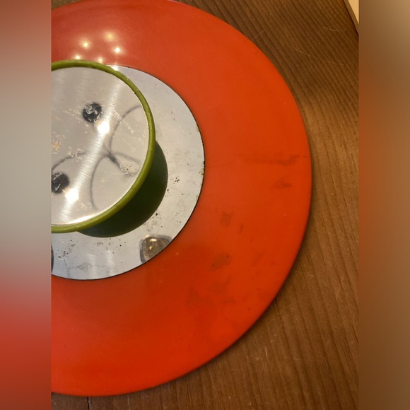 FABULOUS Vintage Vinyl PLAID Ice Bucket and Tongs RETRO 1960’s 1970’s EUC - Picture 13 of 15